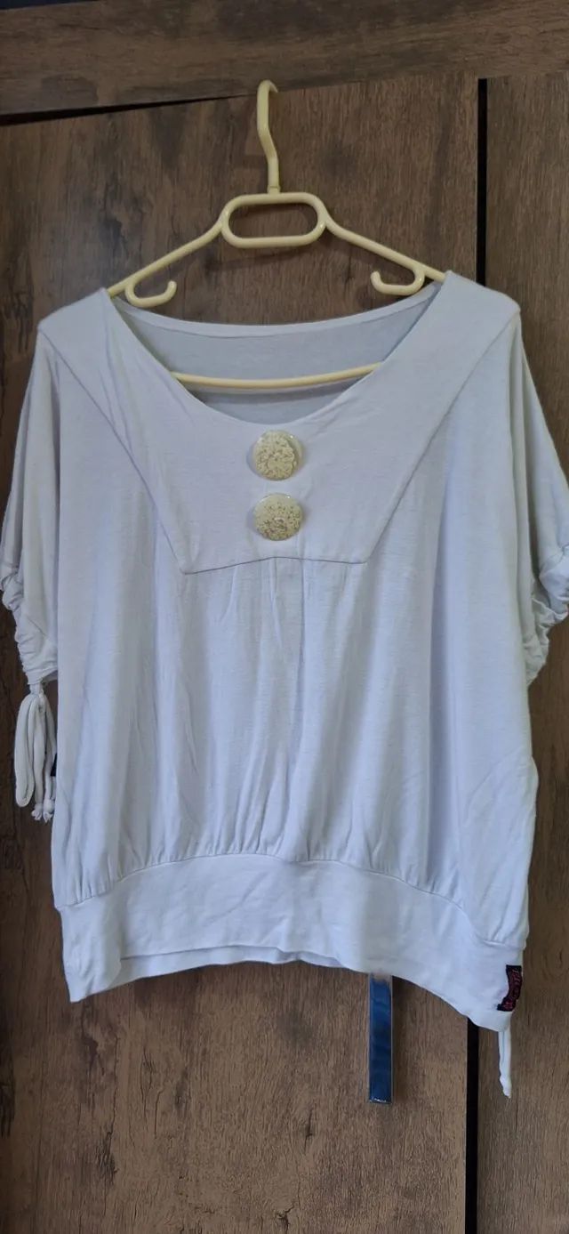 Blusas Tam G/GG cores variadas - Foto 5