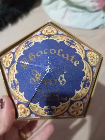 Caixa sapo chocolate e carta Rowena Rawenclaw