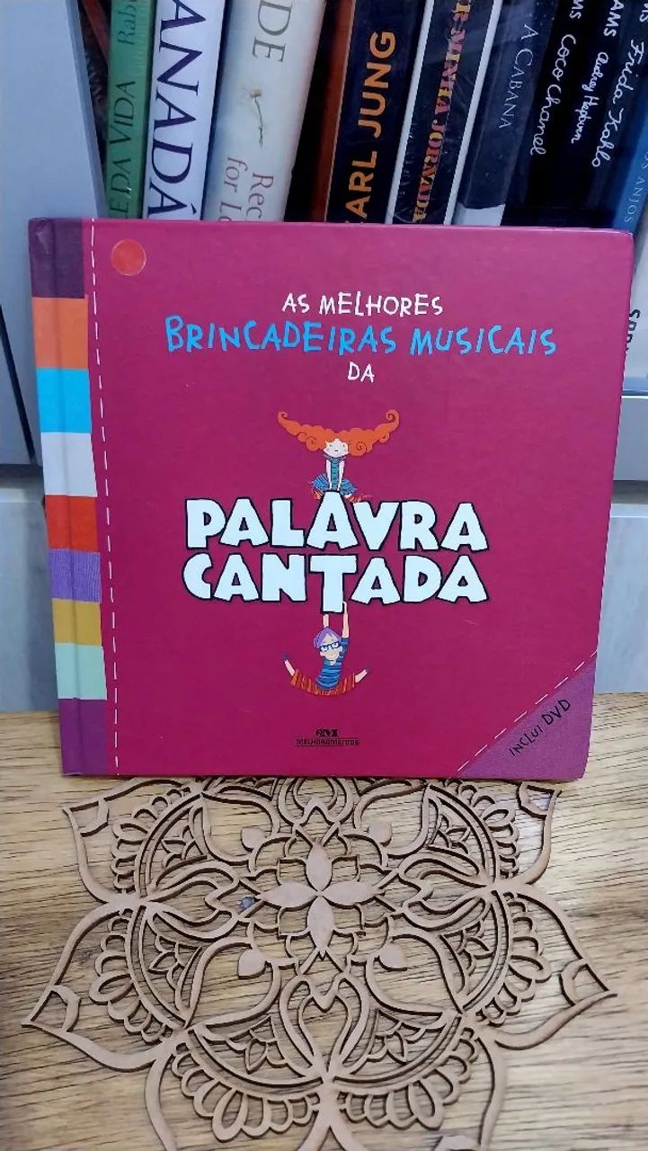 Dvd e Livro Palavra Cantada  