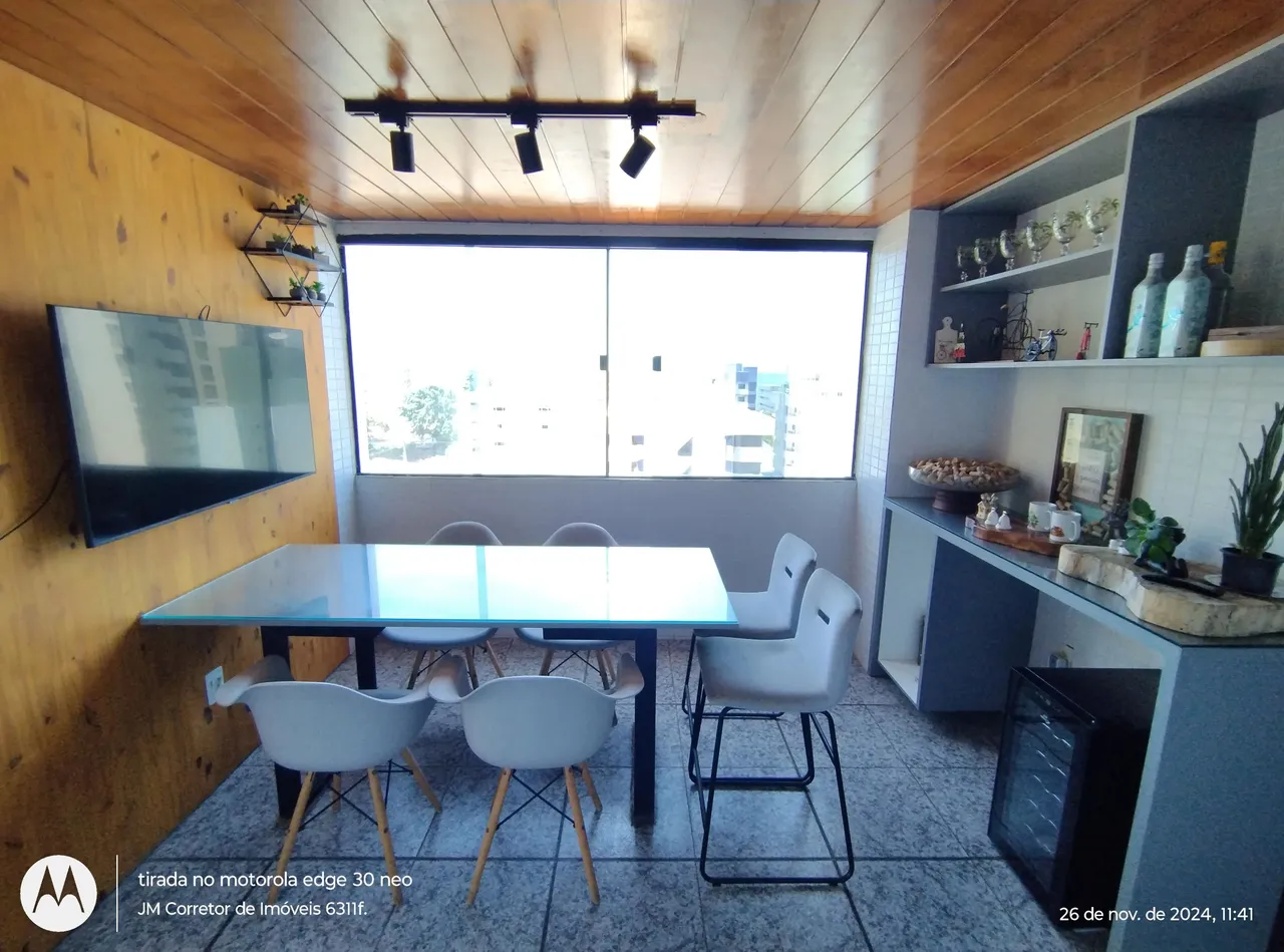 Apartamento localizado no Bairro de Manaíra, João Pessoa, Paraíba.