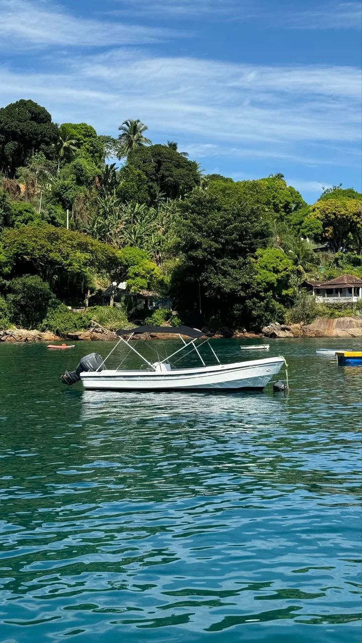 Vendo Lancha Panga 21 Motor 90 hp Yamaha 4 tempos (10 passageiros) - Foto 10