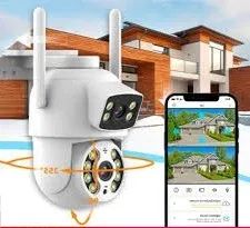 Câmera filmadora De Segurança com Lente visor Duplo vigilância digital