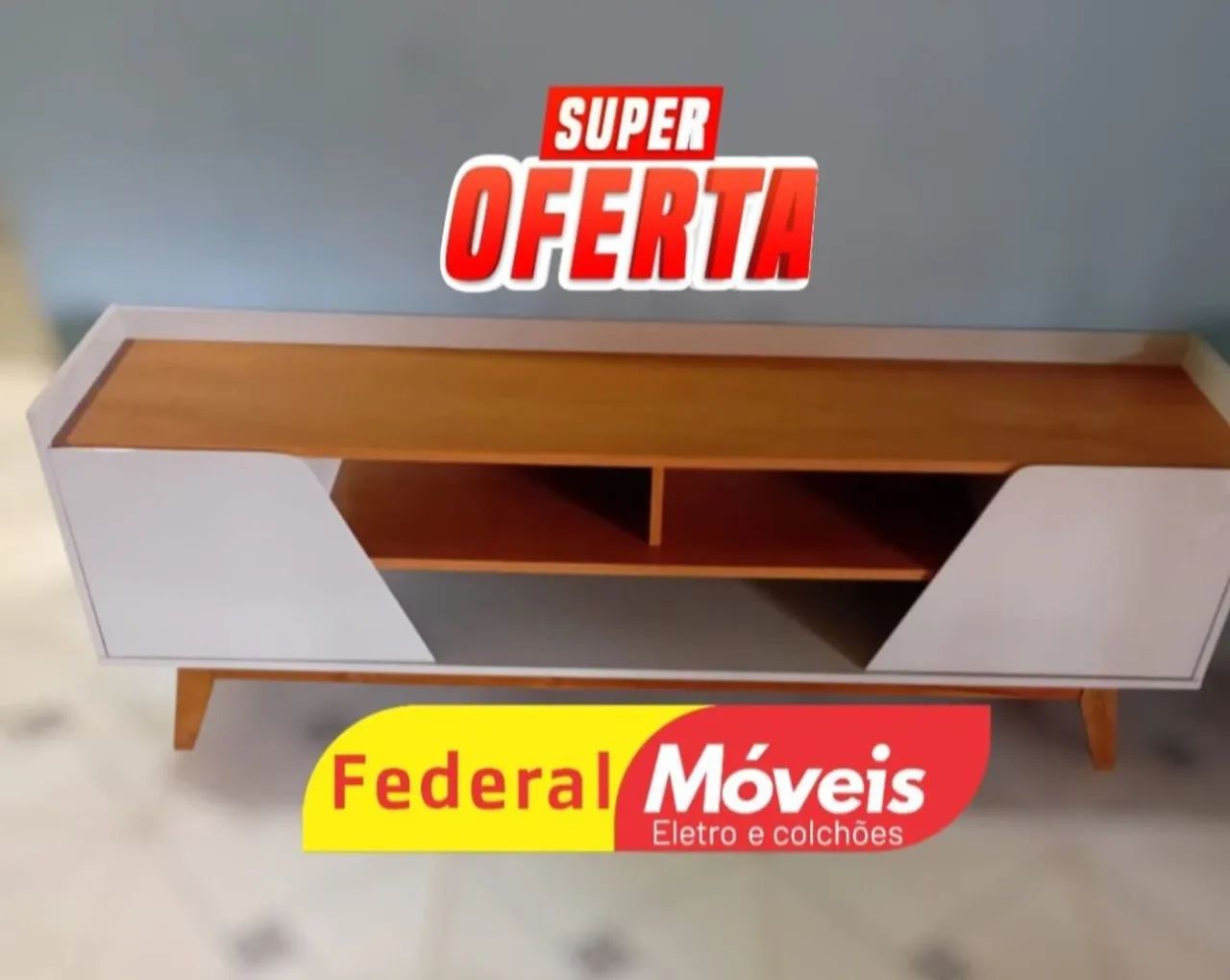 Rack Simples para TV - Novo e Versátil!