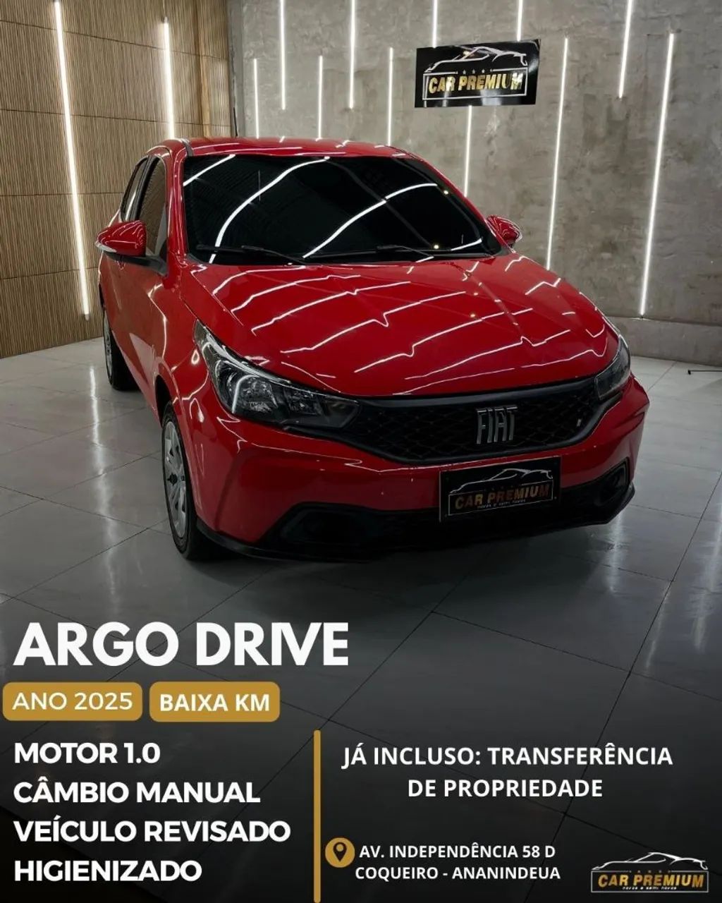 Fiat Argo ARGO DRIVE 1.0 6V Flex 2025