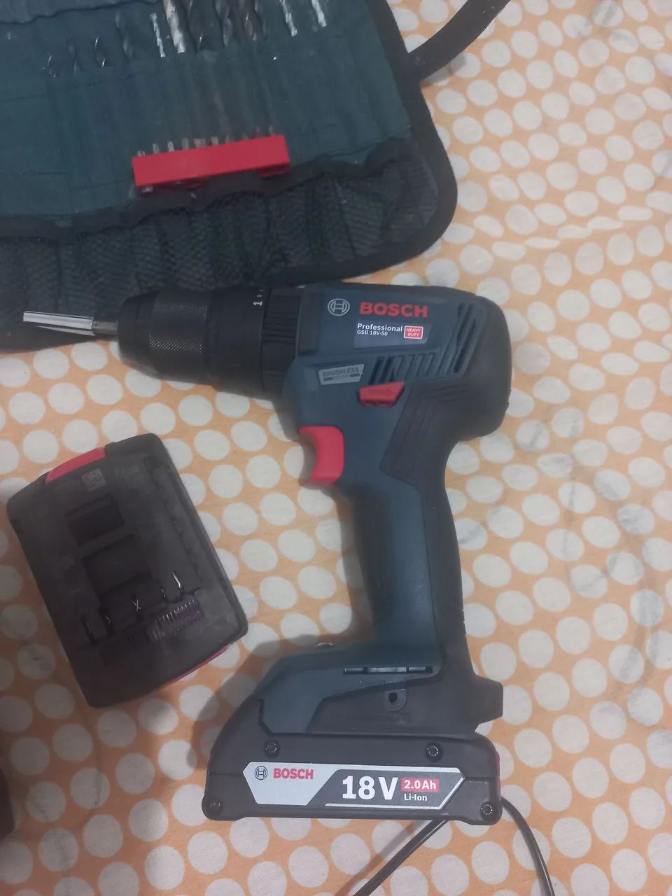 Parafusadeira Bosch GSB 18V-20 18V 2.0Ah
