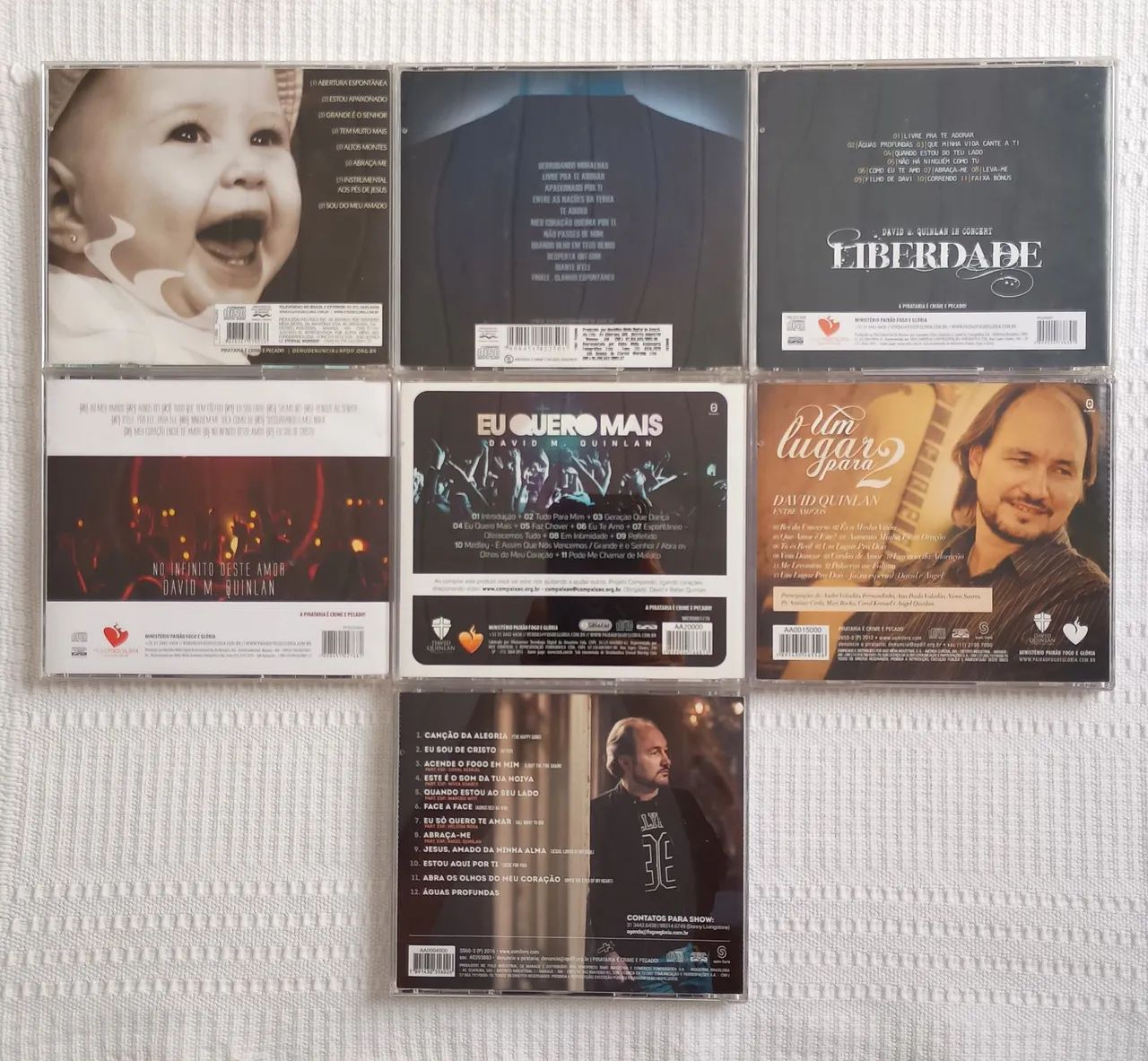 COLEÇÃO: 7 CD'S DAVID QUINLAN  - Foto 2