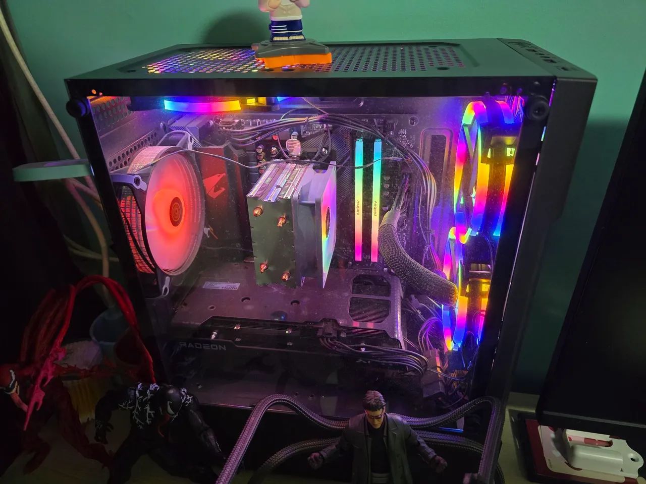 PC GAMER RYZEN 7 + RX 6600 (2TB SSD) - Foto 2