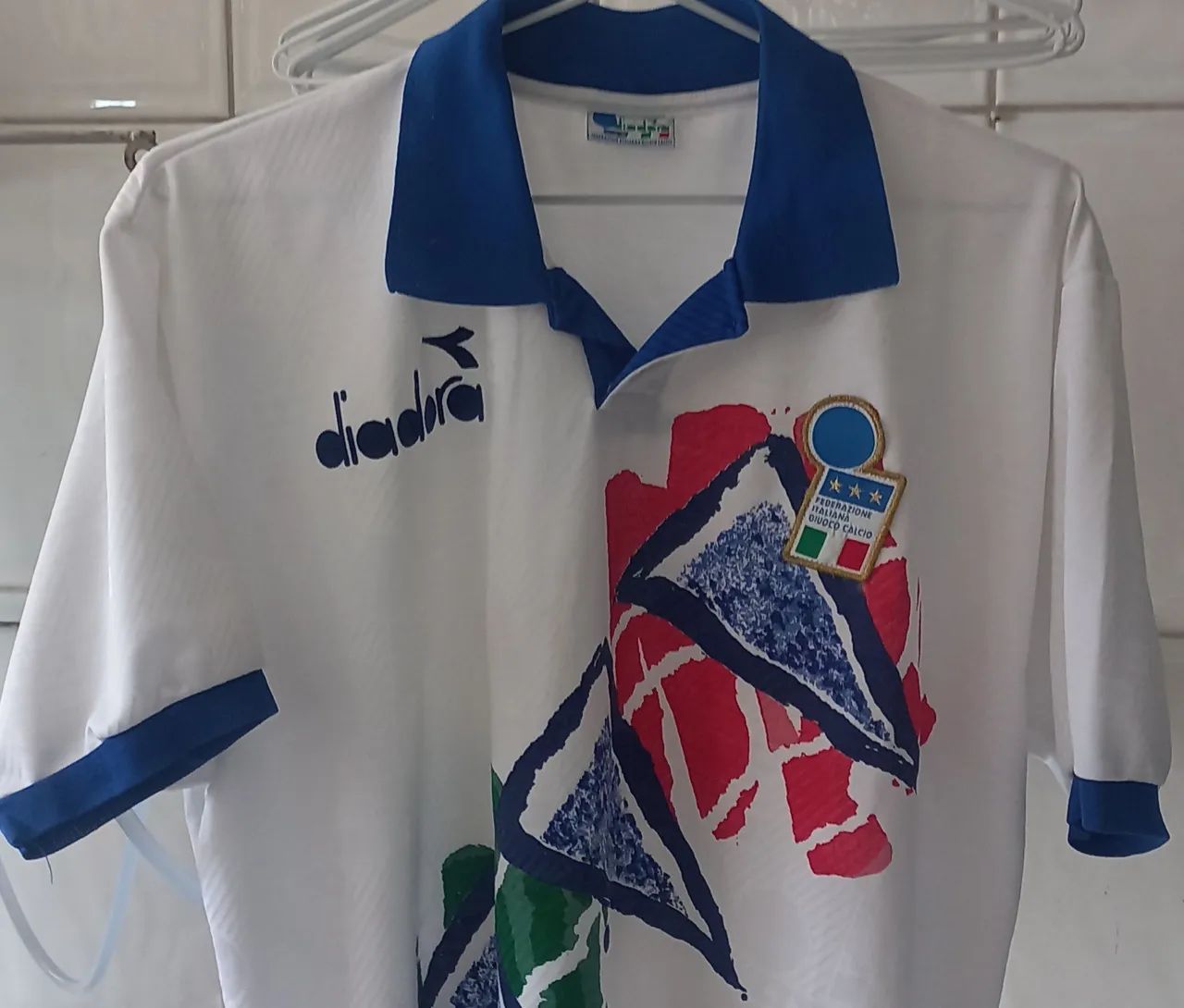 Camisa Itália Diadora Copa 1994 Estados Unidos Made in Italy
