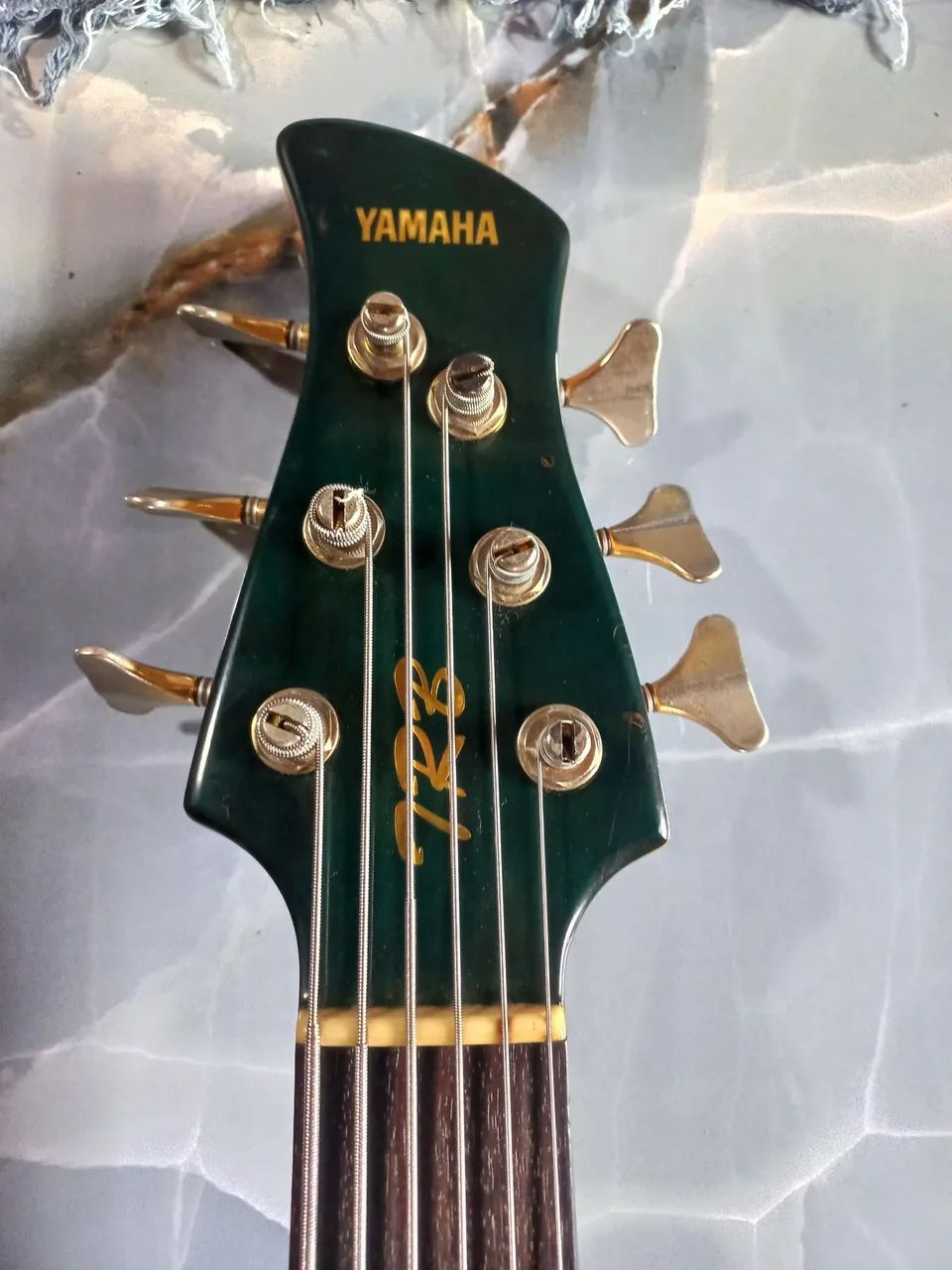 Baixo YAMAHA TRB 6II JAPONÊS Verde - Foto 5