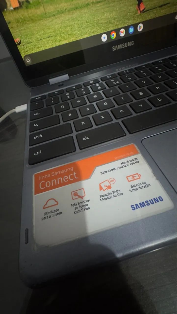 Notebook Samsung ChromeBook - Tela 360° + Pasta VX CASE - Foto 2