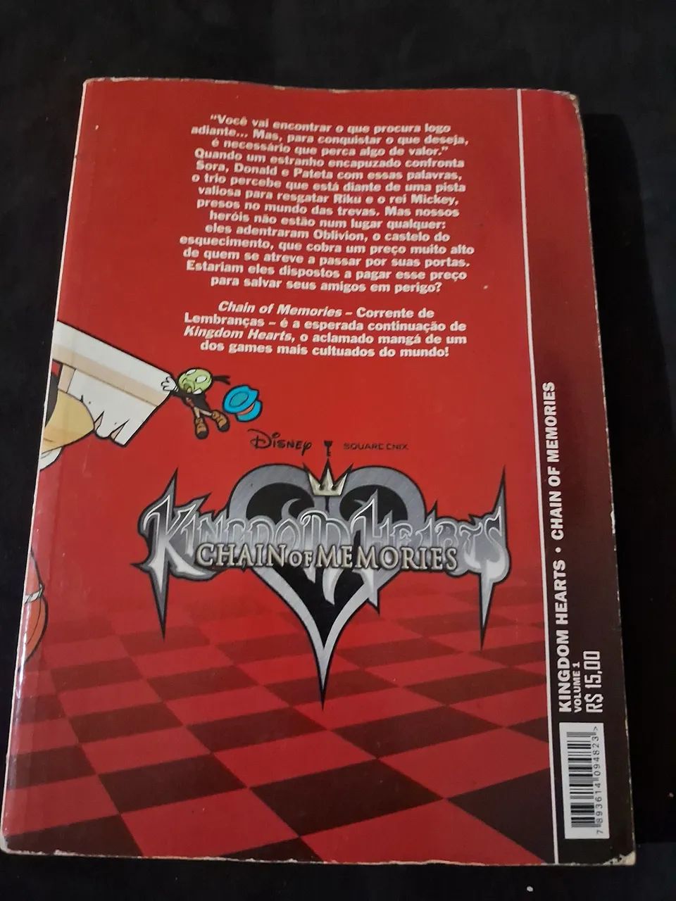 Mangá Kingdom hearts Chain of Memories Volume 1 - Foto 4