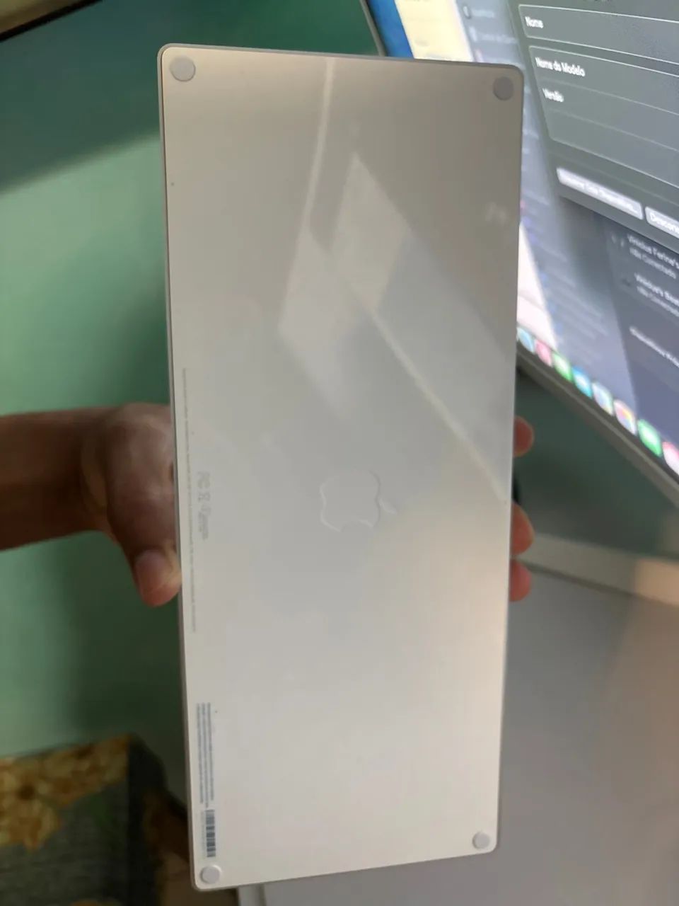 Teclado Apple Magic Keyboard LETRA H e seta pra cima com defeito  - Foto 4