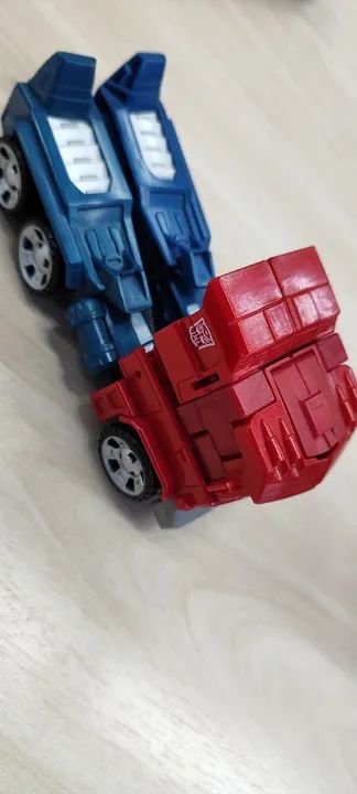 Boneco Transformers Optimus Prime Hasbro Usado  - Foto 6
