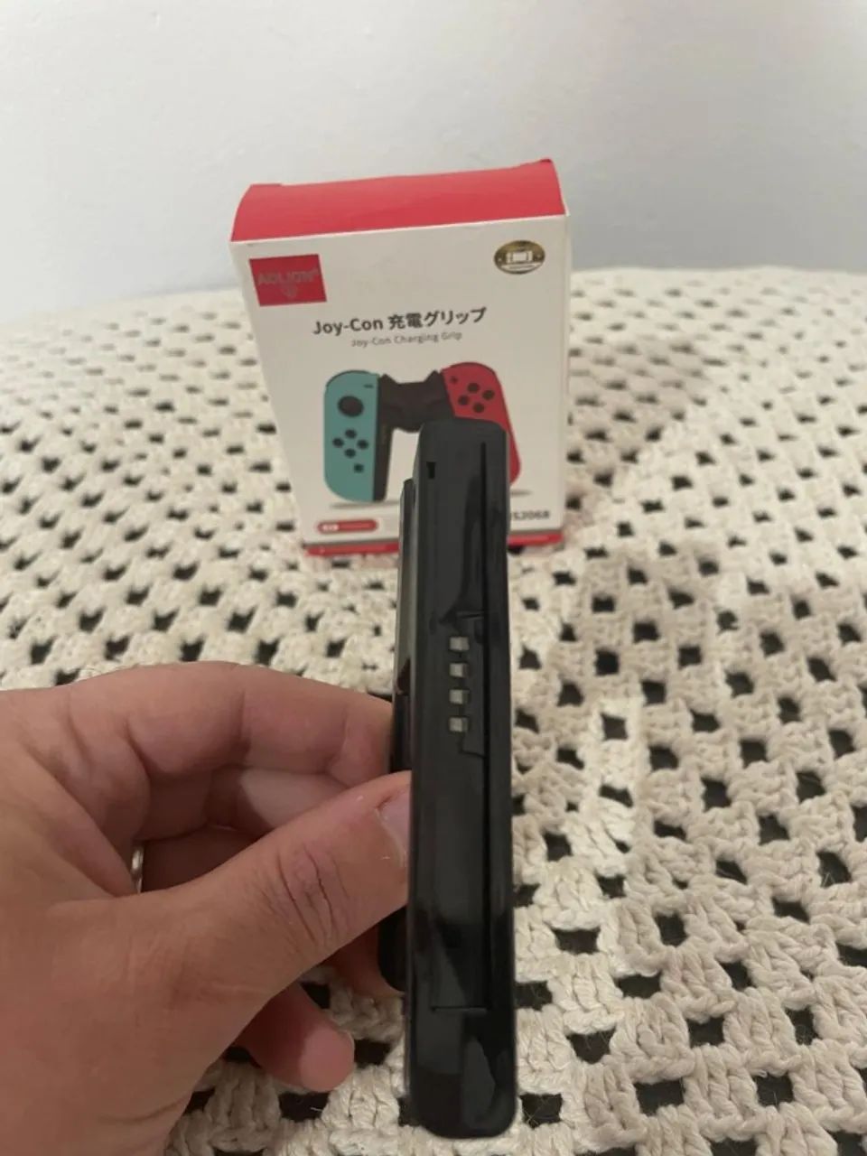 Grip Recarregador De Joy Con Nintendo Switch (Usado) - Foto 3