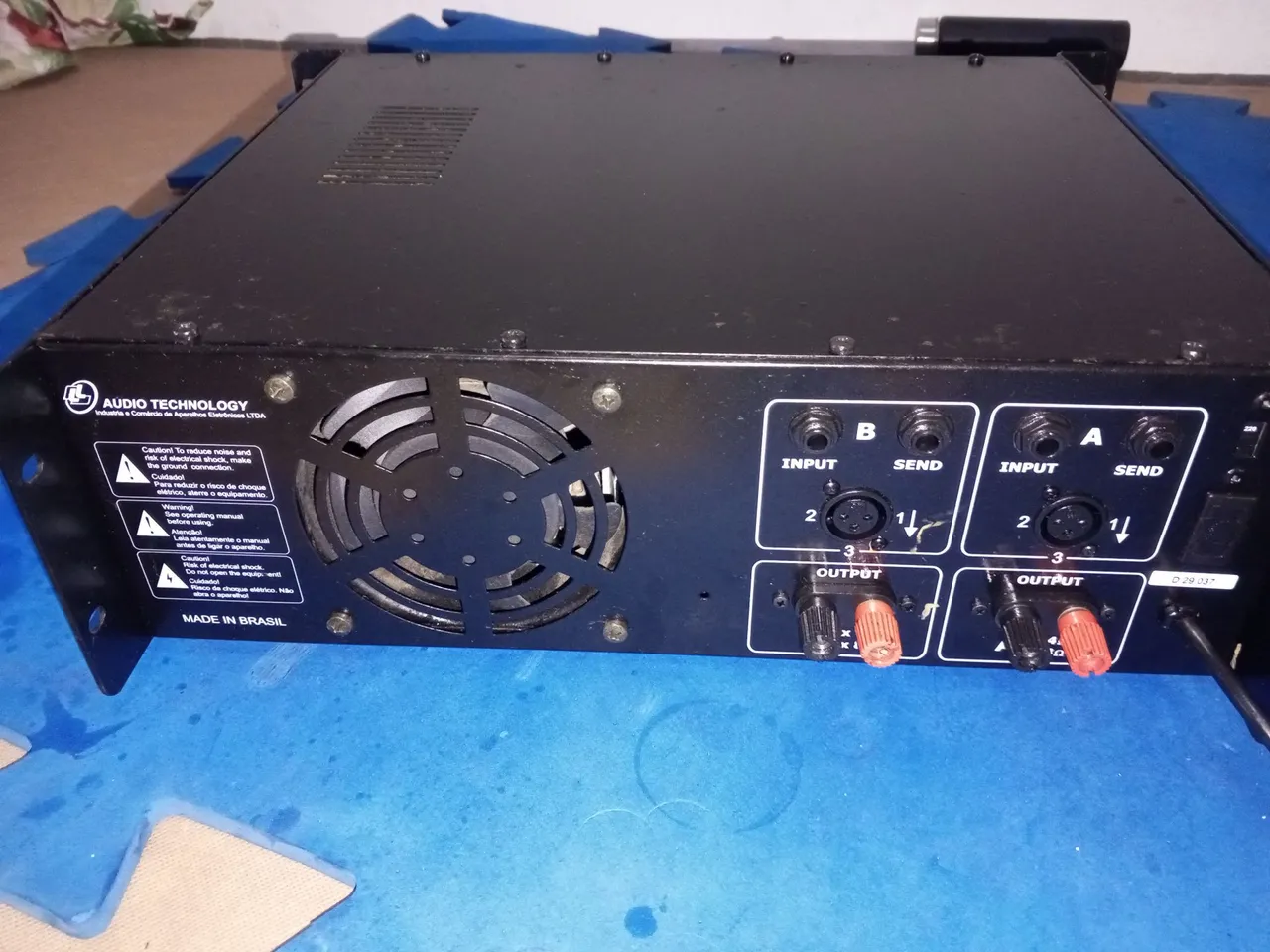 01 Amplificador NCA pwm 300,01 amplificador LL pro 3.000,01 mesa novik 12 canais
