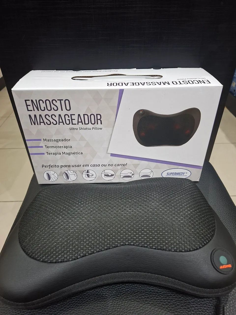 Encosto massageador 