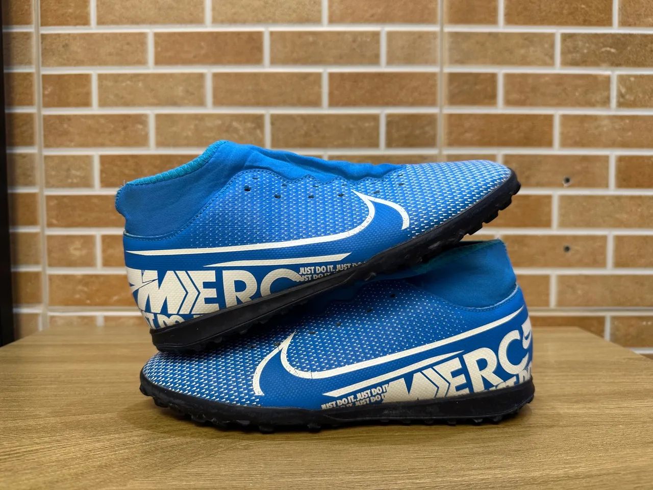 Chuteira Nike Mercurial Superfly 7 Club - Azul - Foto 2