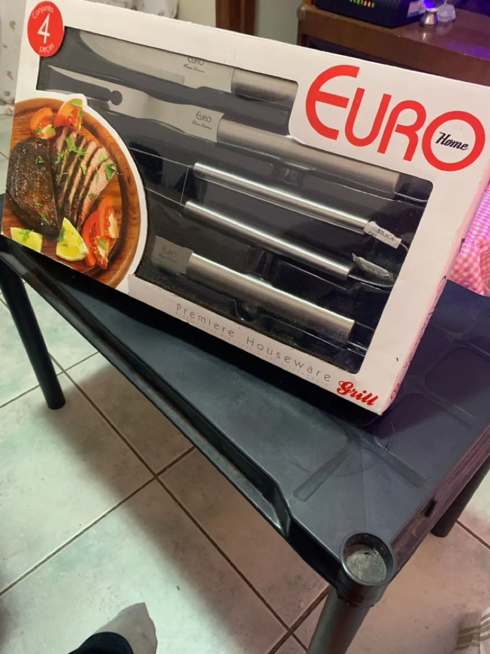Conjunto de Facas para Churrasco Euro Home