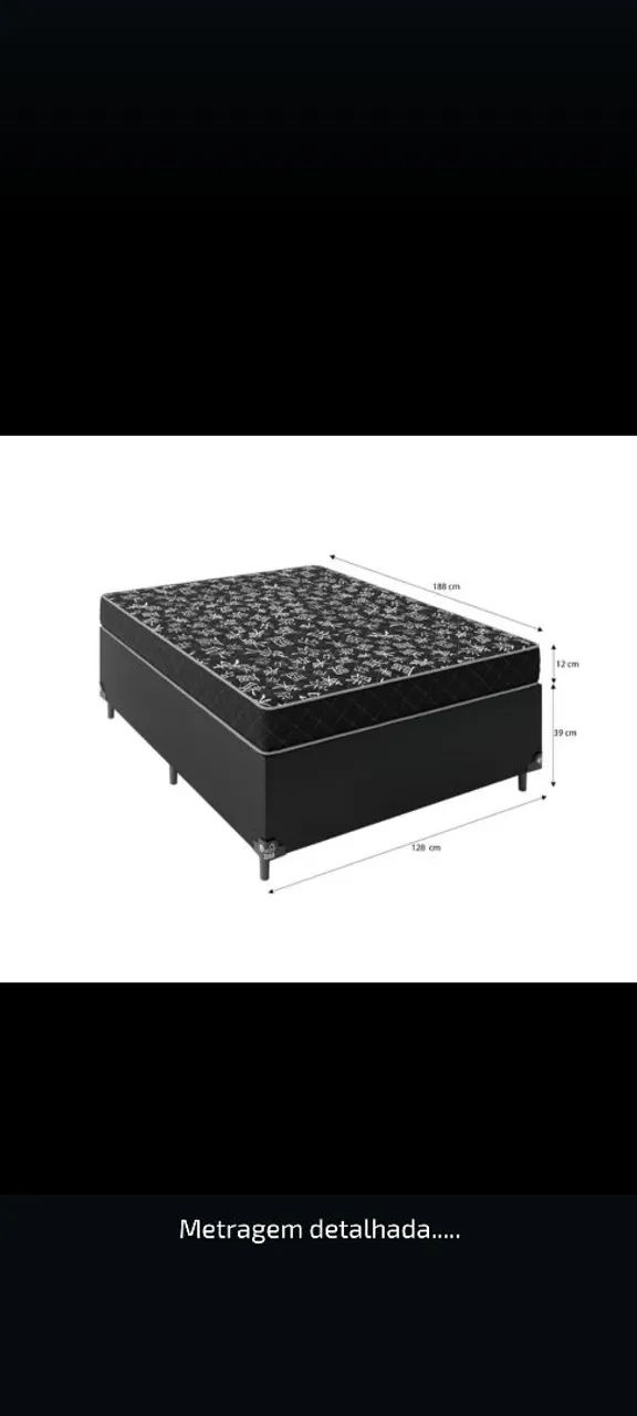 Vendo cama de viúva,semi nova,usada poucas vezes.... - Foto 2