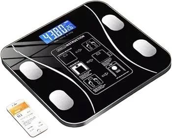 Balança Corporal Bioimpedância Profissional Bluetooth até 180kg - Foto 4