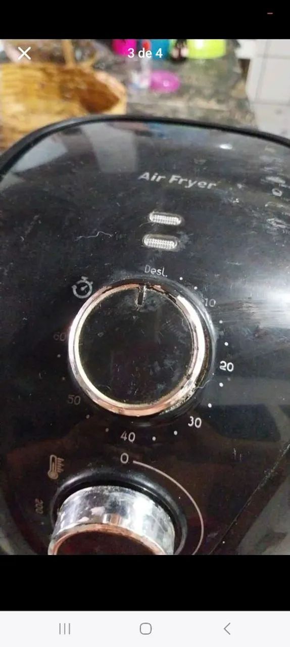 Air fryer de 1 litro e mio - Foto 3