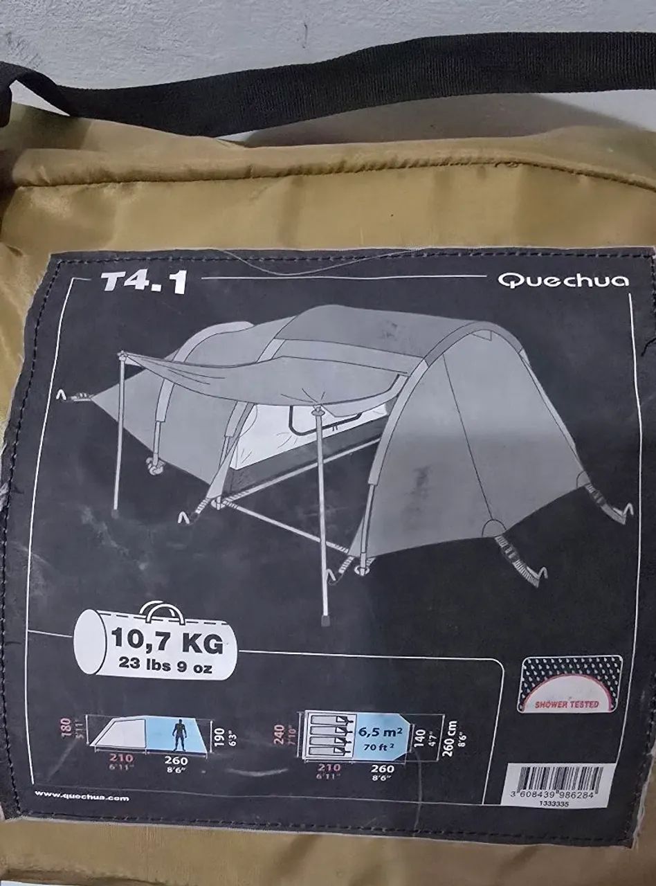 Barracas de Camping para 4 Pessoas - Nova - Foto 5