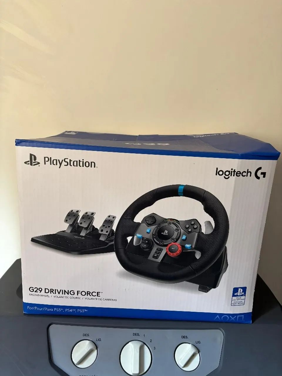 Volante Logitech G29 PC/PS4/PS5 - Como Novo