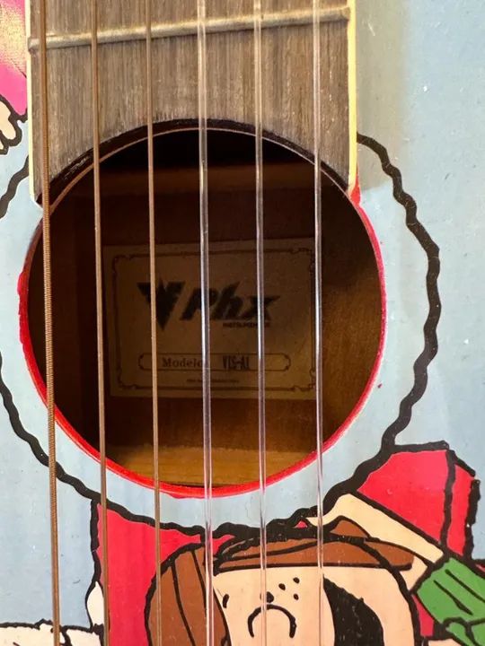 Violão Infantil Snoopy da marca PHX - Foto 3