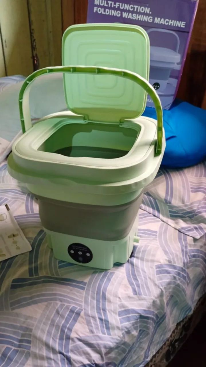 Mini máquina de lavar - Foto 4