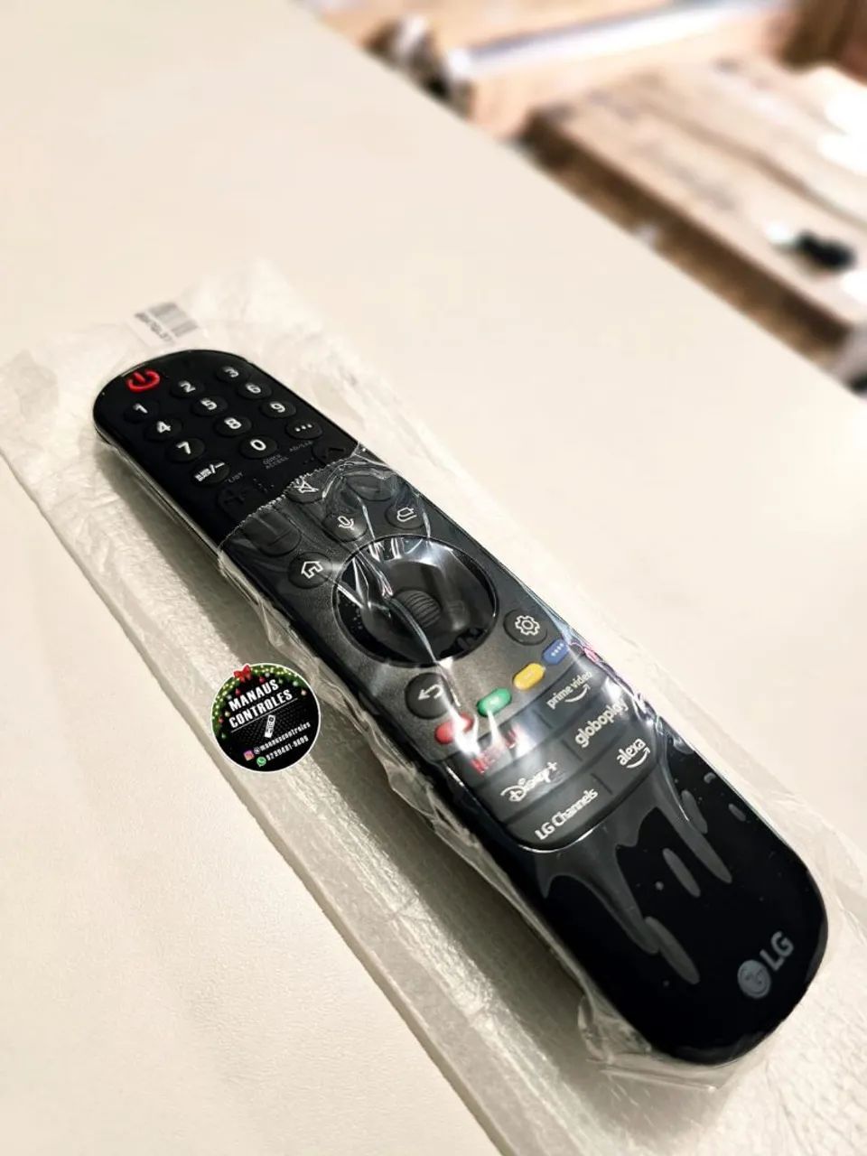 Controle LG Smart original com comando de voz 