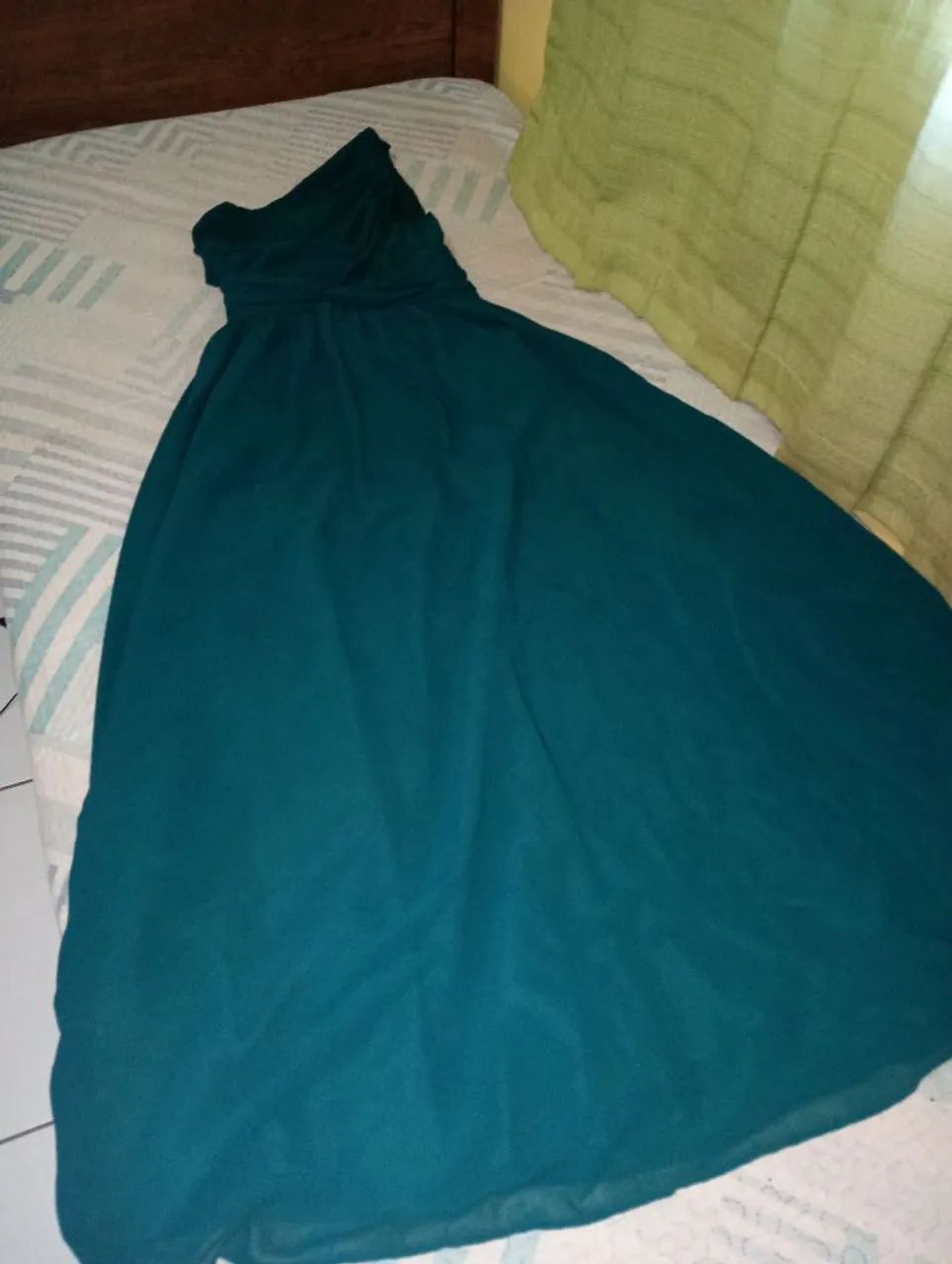 Vestido verde de festa - Foto 2