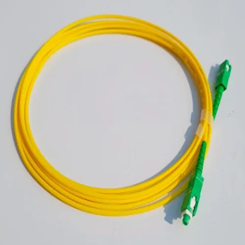 2 Cabos 2mt cada de fibra óptica internet patch cord apc monomodo simplex 2mt gigabit - Foto 6