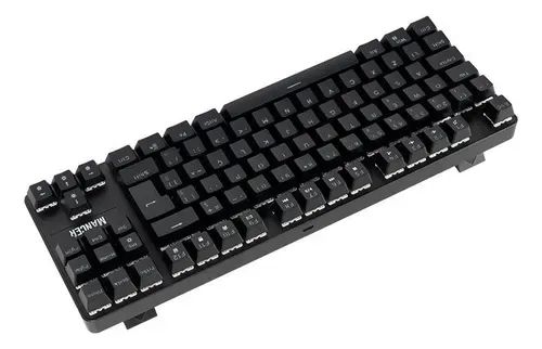 Teclado Mecanico Mancer Shade Mk3, Rainbow, Switch Vermelho - Foto 3