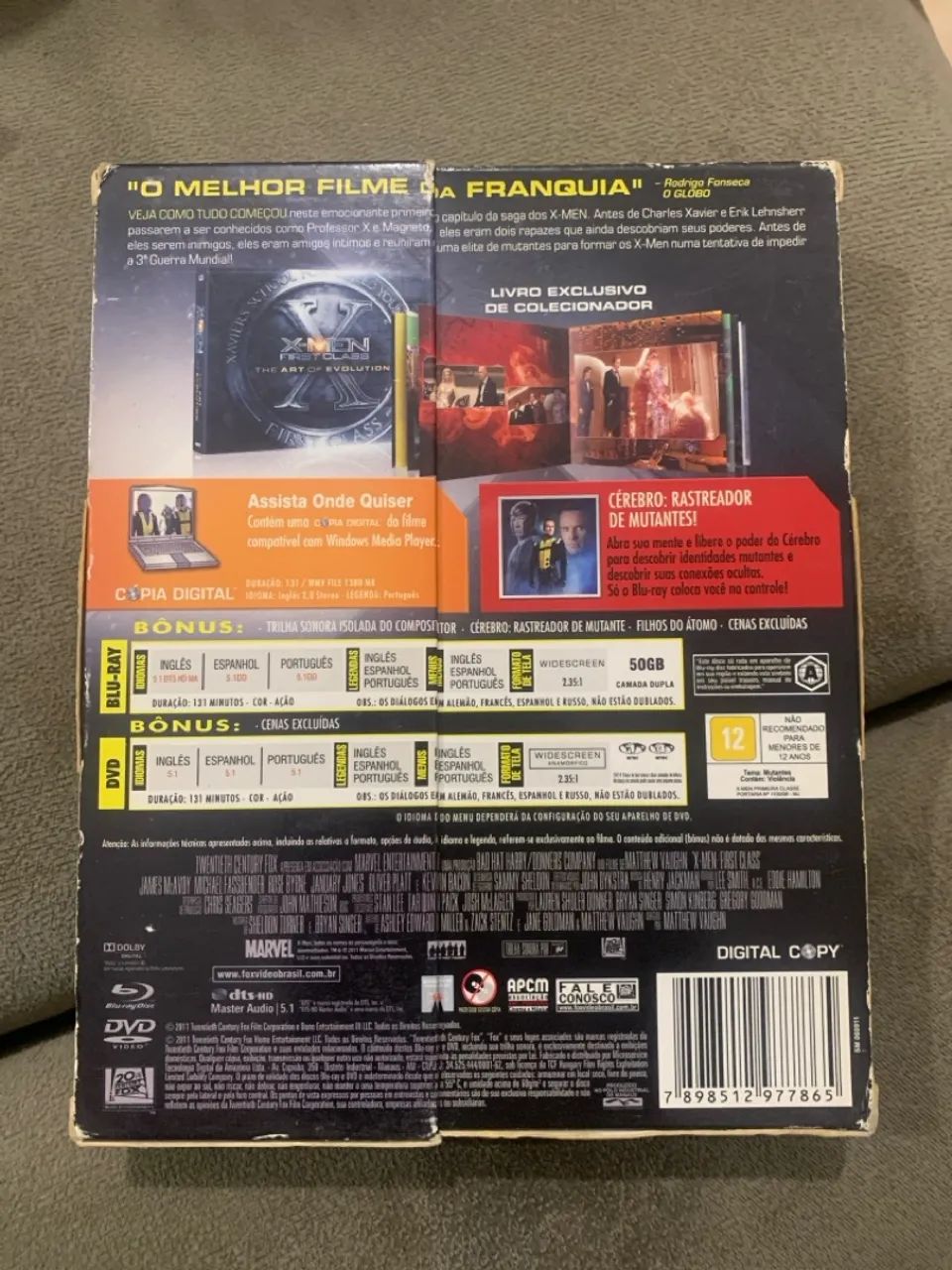 X-Men: Primeira Classe - Blu-ray edição rara - Foto 2