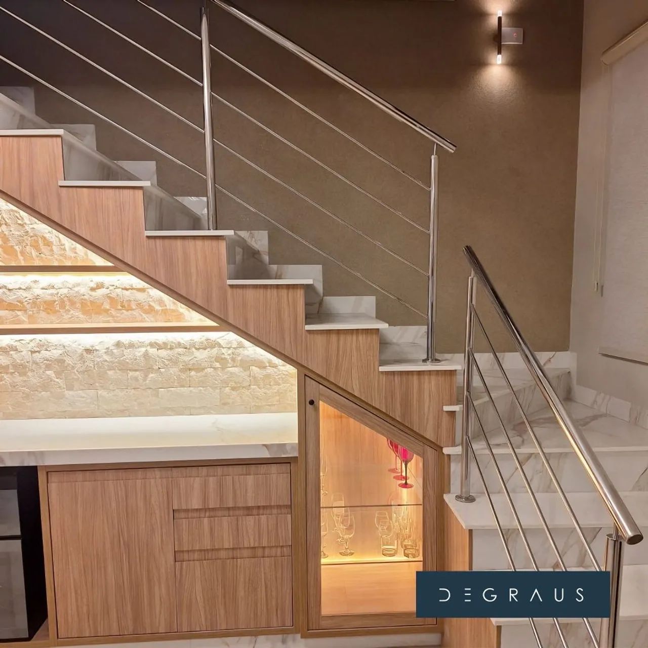 Corrimão de aço inox para escada - Foto 2