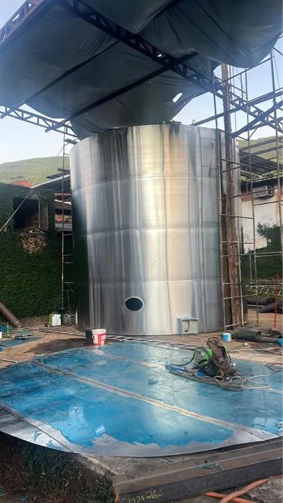 Reservatório inox para armazenamento - Foto 2