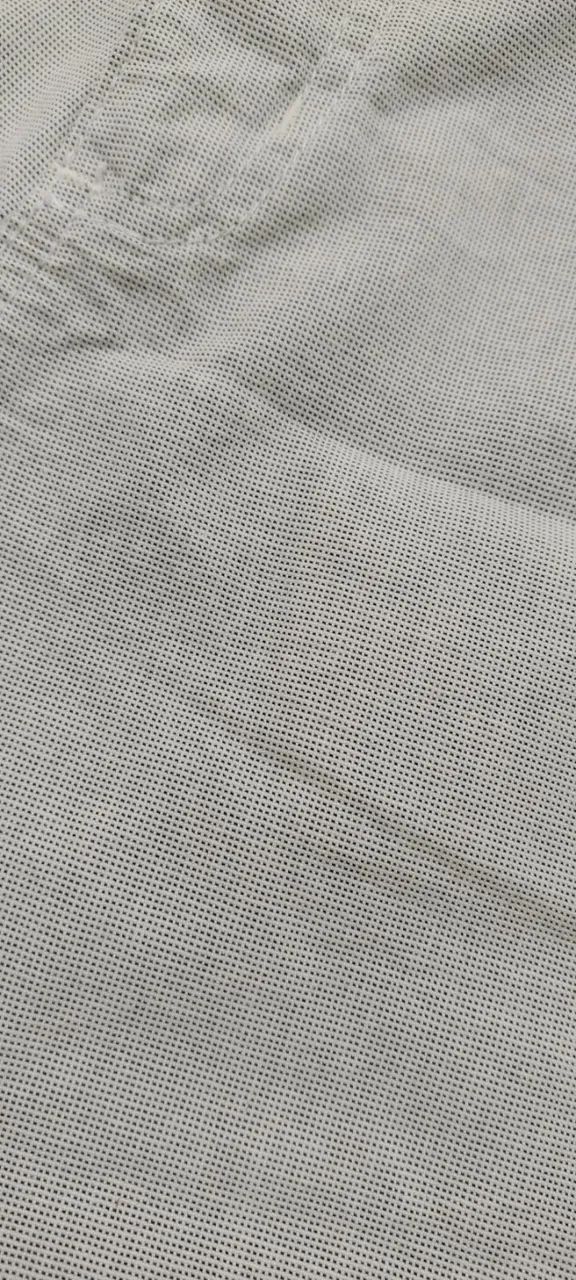 Bermuda | Pool Jeans | Tamanho 44 | Branco com bolinhas - Foto 2
