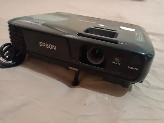 Retroprojetor Epson PowerLite S31+ (H719A) 110V preto - Foto 4