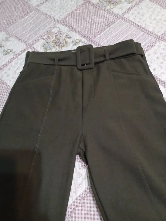 Calça Montaria em poliéster nova tam. M