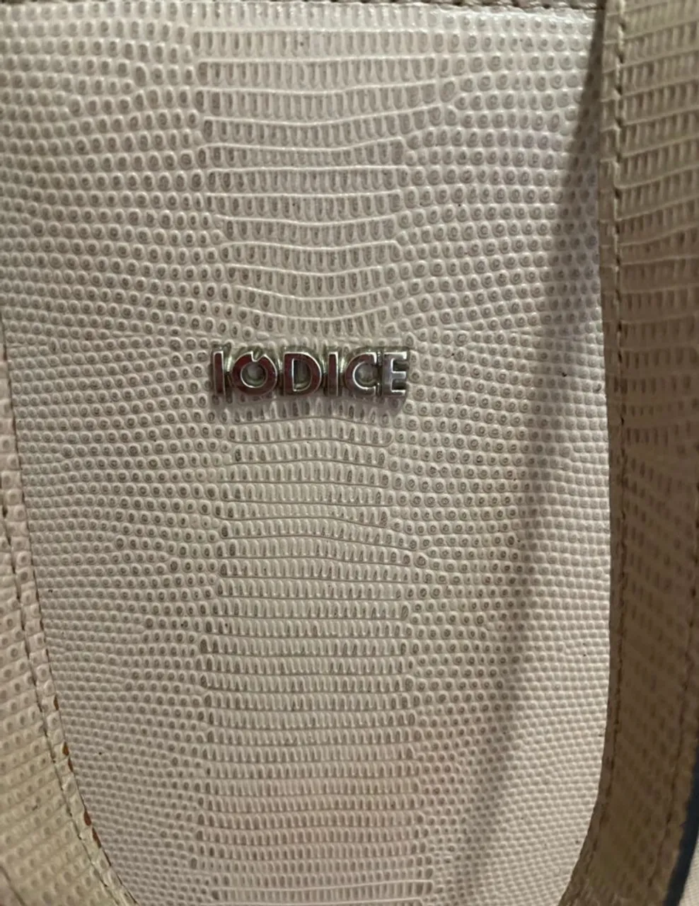Bolsa Iodice Bege Texturizada