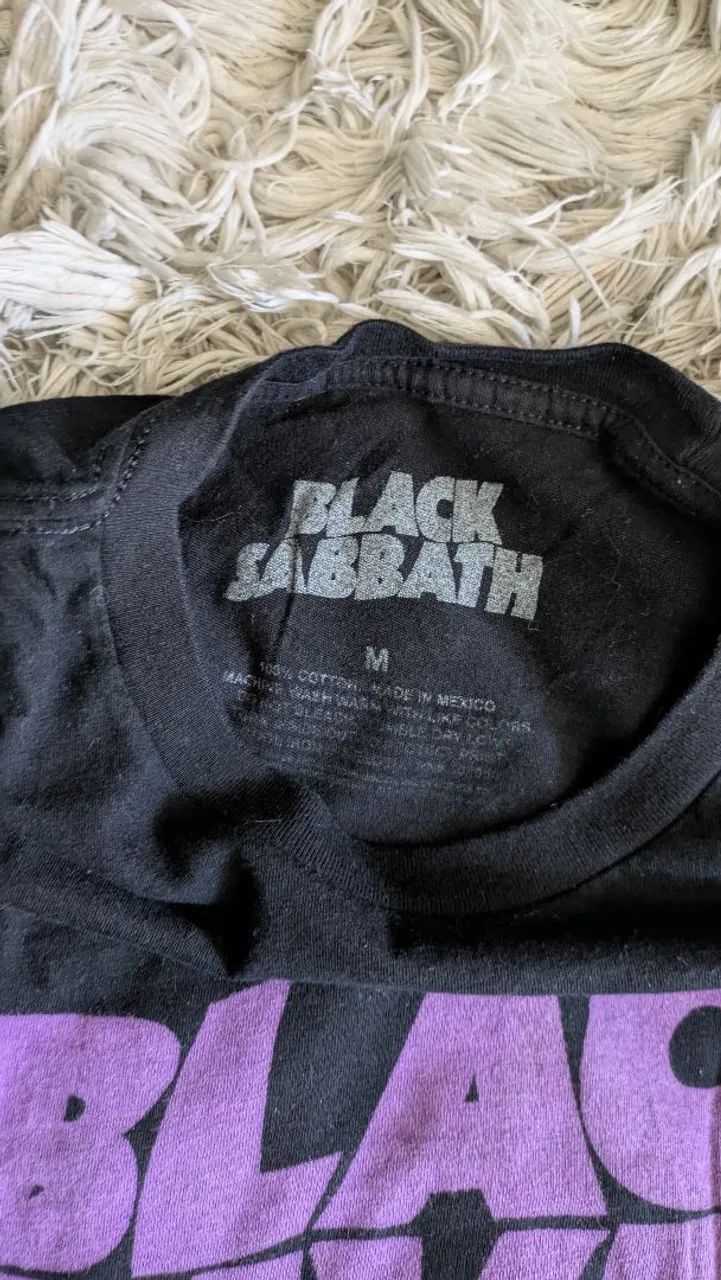 Camiseta Black Sabbath "Black Lives Matter" | Original | Edição Limitada | EUA - Foto 2