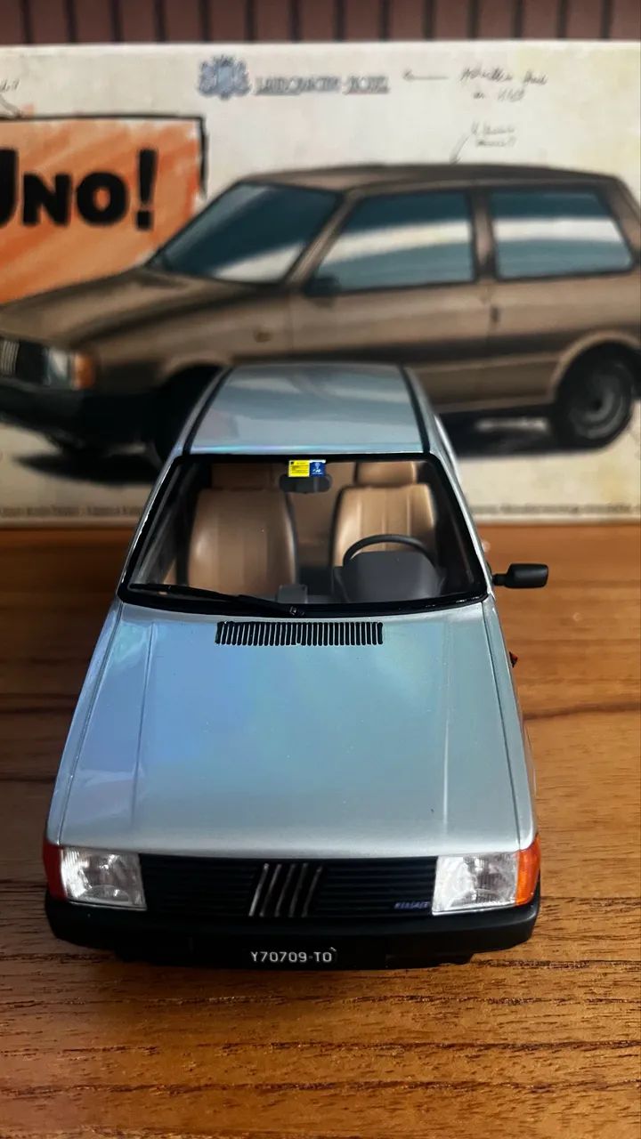 Fiat uno 1:18 1983 raríssimo  - Foto 2