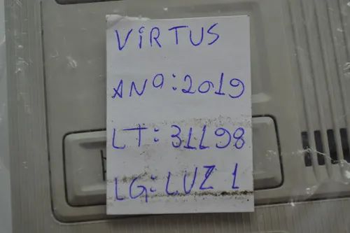 Luz Interna Teto Cortesia Polo 2019 Virtus Nivus Original - Foto 8