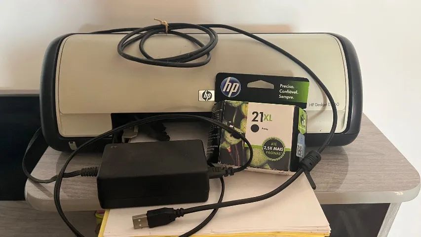 Impressora HP Deskjet D1460 com cartucho novo original