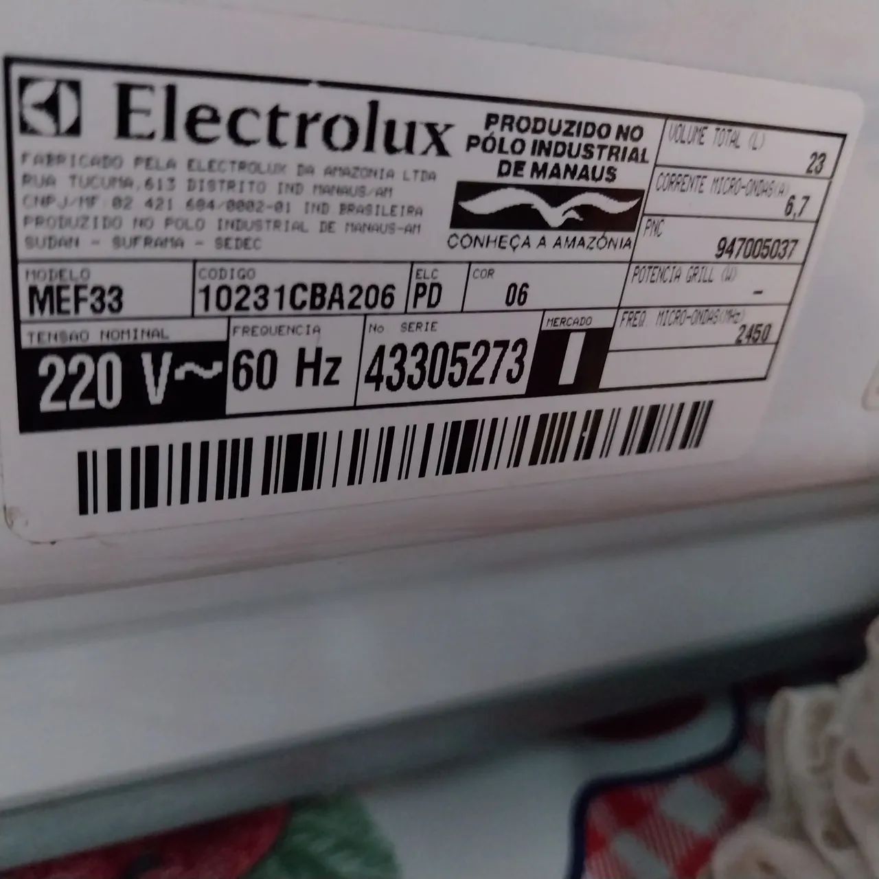 Micro-ondas Electrolux 220v - Foto 5