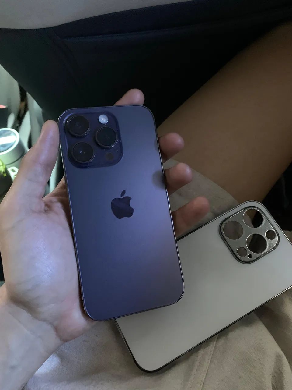 iPhone 14 PRO 256GB Deep Purple - Impecável, C/ Caixa e Cabo