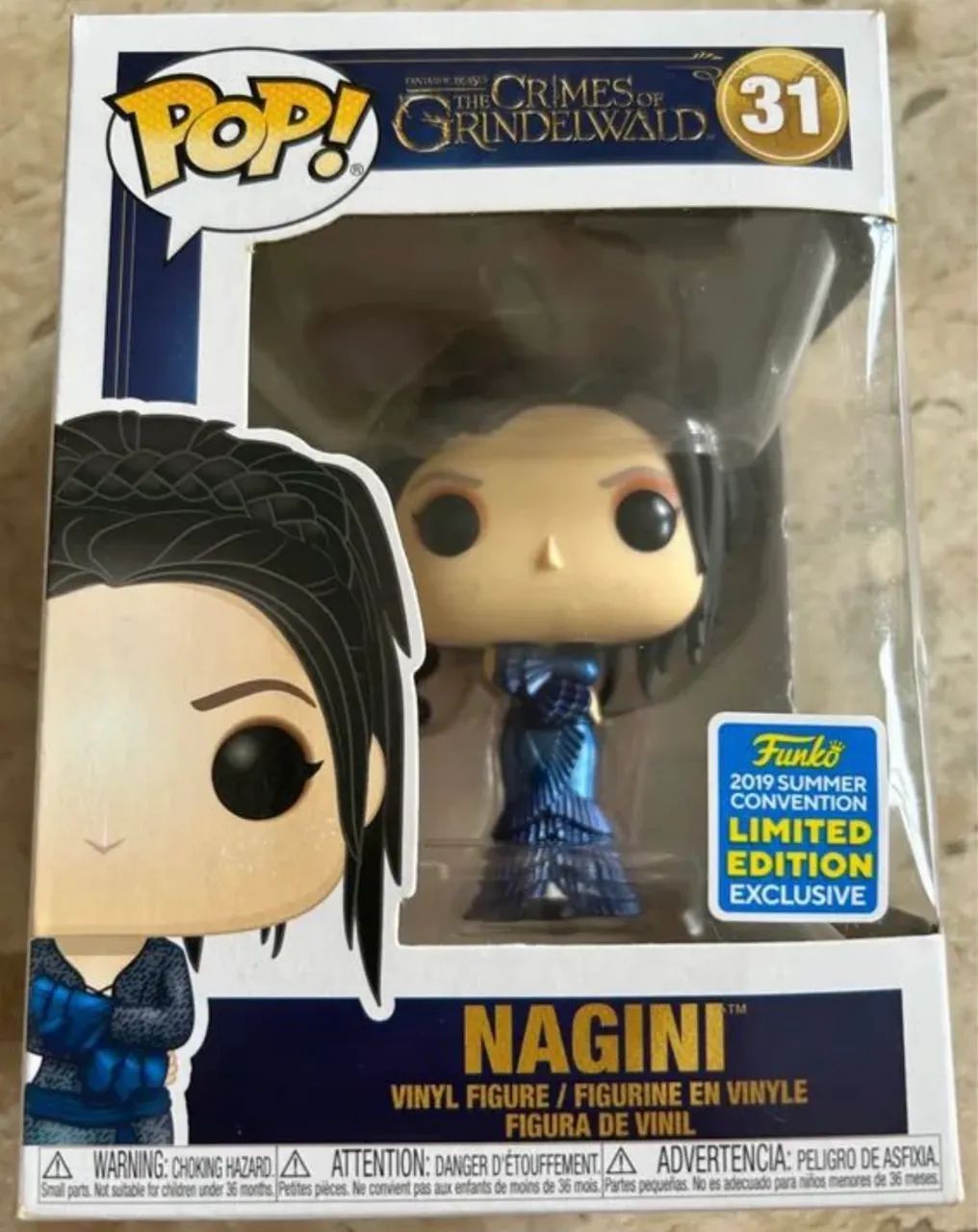 Funko Pop! Animais Fantásticos e os Crimes de Grindelwald: Nagini #31 Summer Convention