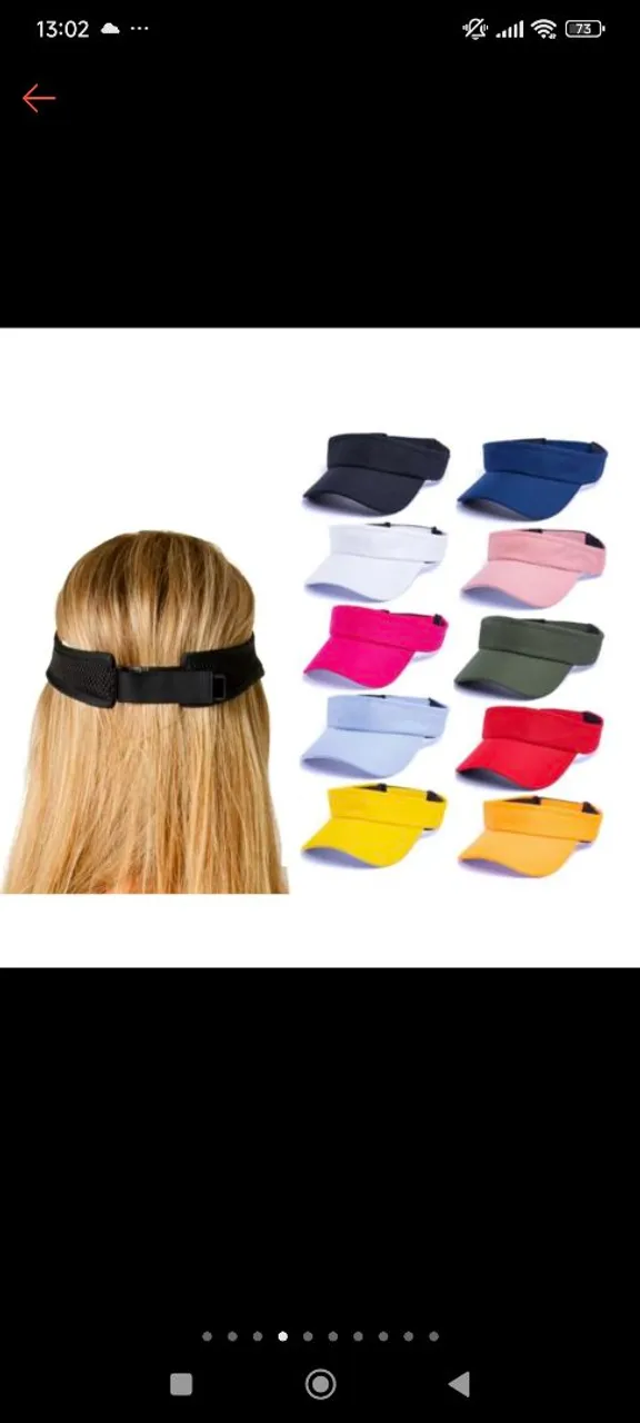 Viseira de sol esportiva - Diversas cores!