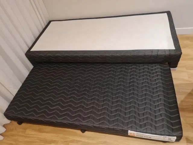 Cama Box Ortocrin com Cama Auxiliar Mais Colchão Seminovos