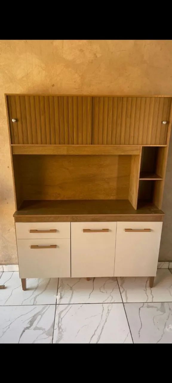 Armario De Cozinha Ceará Na Promoção/Entrega É Montagem Grátis Loja R&L Móveis  - Foto 3
